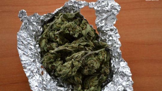 Paliły marihuanę pod kamerą monitoringu