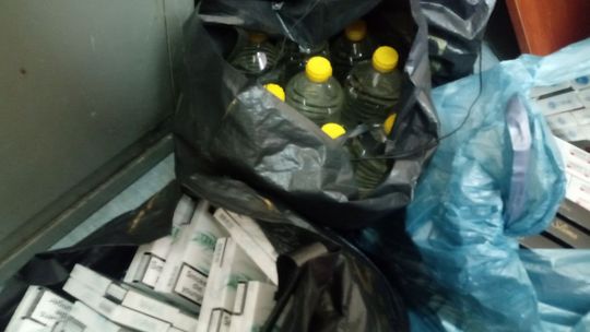 Papierosy i alkohol bez akcyzy w rękach policji