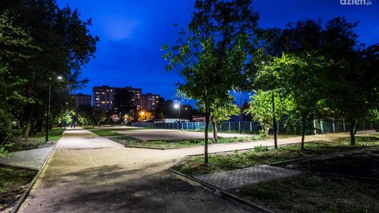 Park na Michałowie coraz ładniejszy