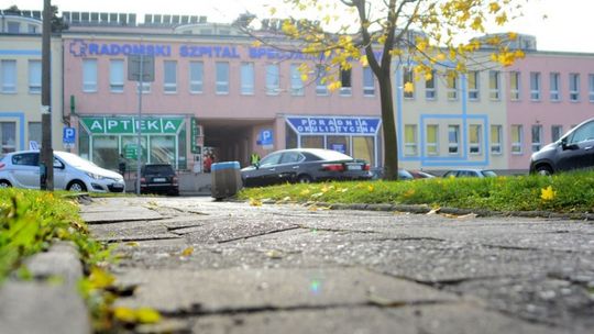 Parking przy szpitalu. Będzie projekt przebudowy?