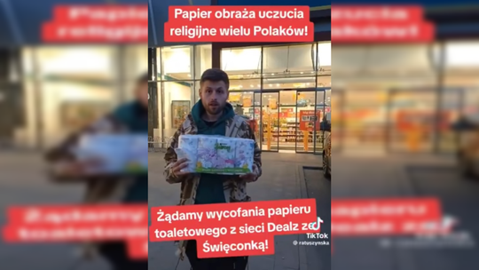 Partia Marty Ratuszyńskiej żąda... wycofania papieru toaletowego ze sklepów