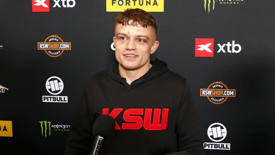 Patryk Kaczmarczyk po zwycięstwie na XTB KSW 102 w Radomiu: Serce mi rośnie, że mam takich kibiców!