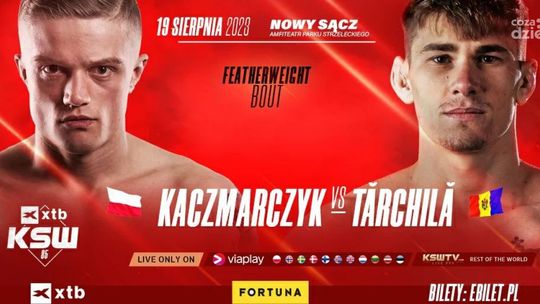 Patryk Kaczmarczyk powalczy w Nowym Sączu na XTB KSW 85 Patryk Kaczmarczyk powalczy w Nowym Sączu na XTB KSW 85
