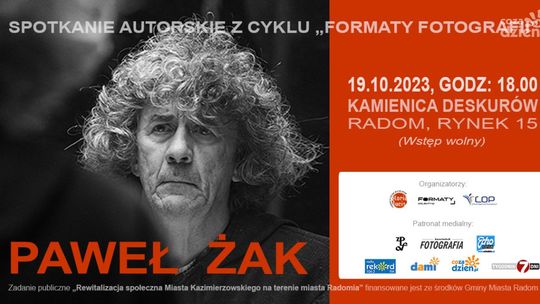 Paweł Żak w kamienicy Deskurów