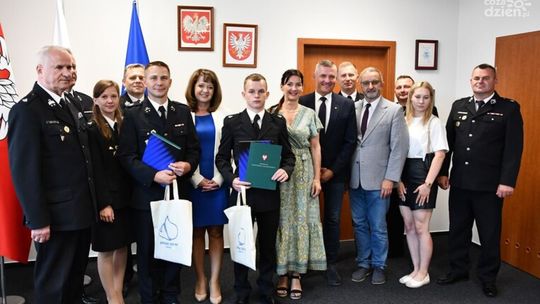 Paweł Zawisza został Strażakiem Miesiąca