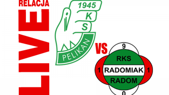 Pelikan Łowicz 2:1 Radomiak Radom (zapis relacji)