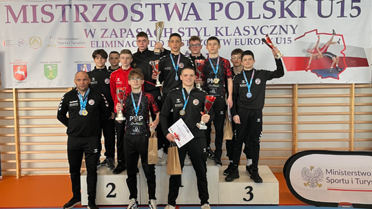 Pięć medali młodzików Olimpijczyka Radom na mistrzostwach Polski