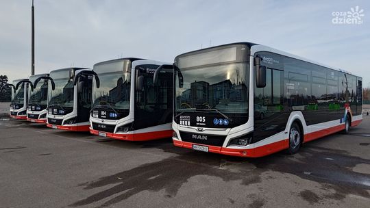 Pięć nowych autobusów na ulicach Radomia
