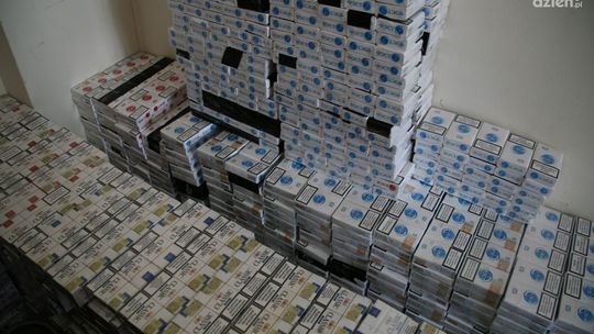 Pięć tysięcy paczek papierosów bez akcyzy!