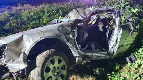 Pięć wypadków na drogach powiatu