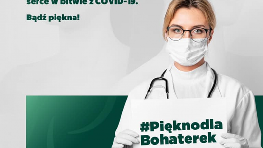 "Piękno dla bohaterek" - branża beauty dla pracowniczek służby zdrowia
