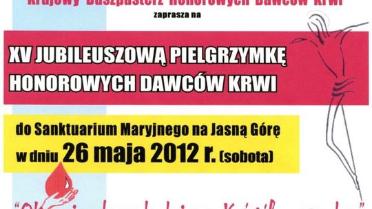 Pielgrzymka radomskich krwiodawców