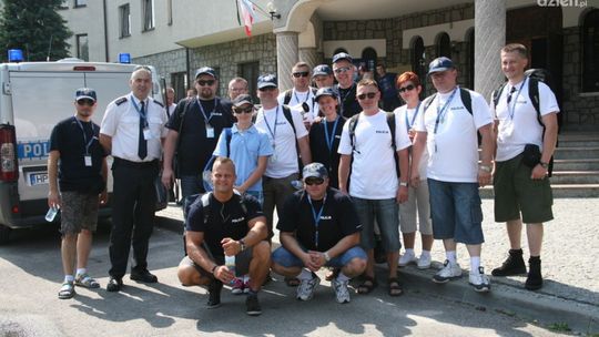 Pielgrzymka radomskich mundurowych