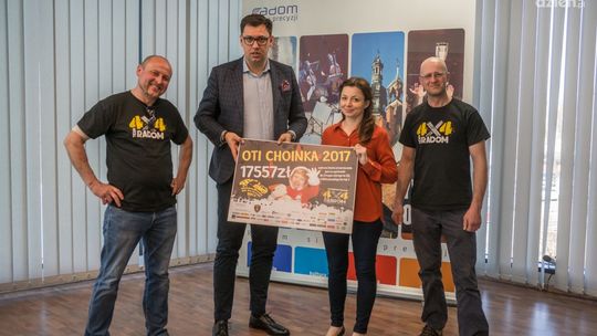 Pieniądze z charytatywnego rajdu trafiły do Krzysia