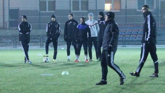 Pierwsze sparingi Broniarzy