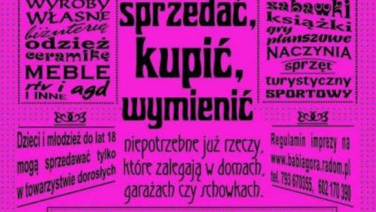 Pierwszego grudnia drugi "Pchli Targ" Babiej Góry!