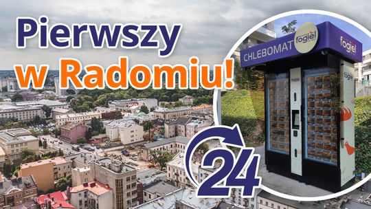 Pierwszy całodobowy chlebomat pojawił się w Radomiu