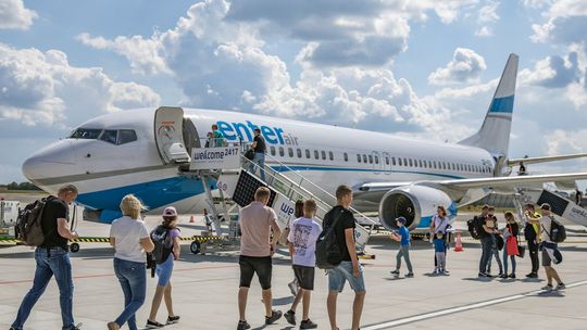 Pierwszy samolot Enter Air zabrał pasażerów