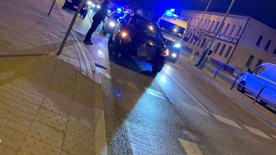 Pijany na pasach. Został potrącony przy 1905 Roku