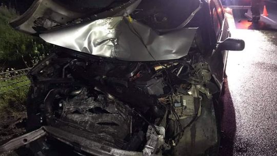 Pijany uderzył w samochód grupy Playboys