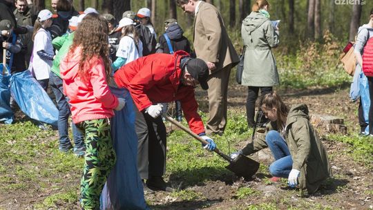 Piknik i sadzenie drzew, czyli Święto Lasu