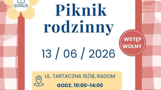 Piknik rodzinny w Sonusie, wstęp wolny