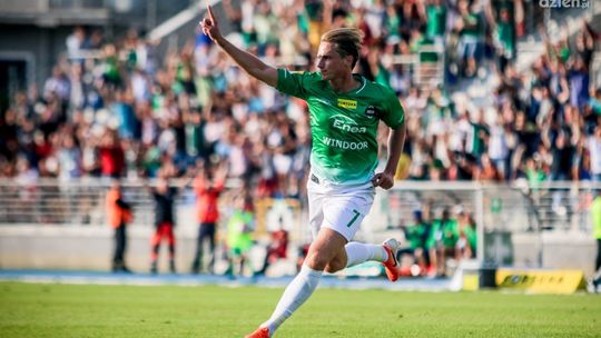 Piłkarze Radomiaka po meczu ze Stomilem