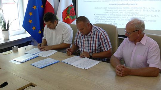 Pionki. Umowy na modernizację oczyszczalni podpisane