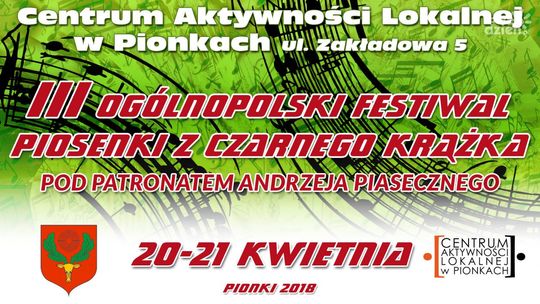 Pionki. Znamy skład Jury Festiwalu Piosenki z Czarnego Krążka
