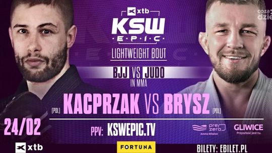 Piotr Kacprzak stoczy pojedynek na gali XTB KSW Epic