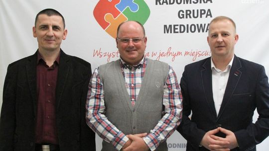 Piotr Matysiak, Mariusz Surus i Marek Łuszczek gośćmi studia lokalnego Radia Rekord