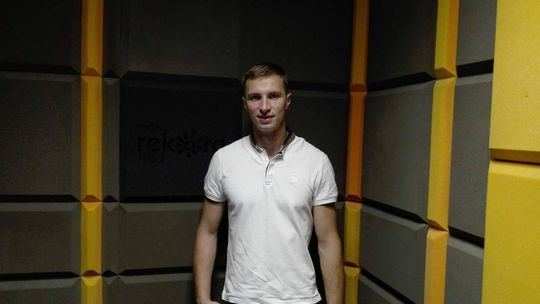 Piotr Skiba - rozmowa w studiu lokalnym Radia Rekord