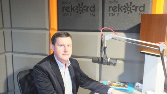 Piotr Szprendałowicz - rozmowa w studiu lokalnym Radia Rekord