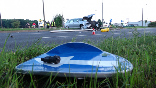 Plaga wypadków w poniedziałek