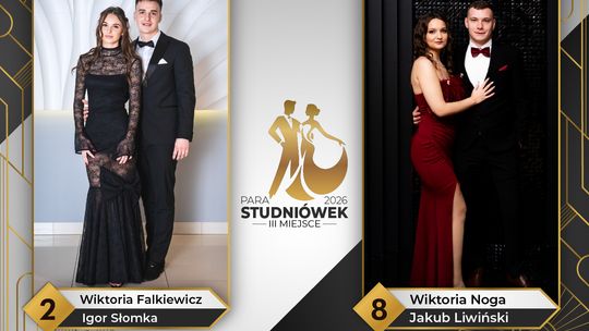 Plebiscyt studniówkowy 2026: Pojedynek o trzecie miejsce w kategorii ,,Para''