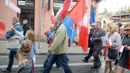 Pochód 1 Maja. Święto Pracy