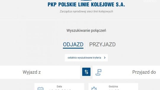 Podróż pociągiem? Nowa wyszukiwarka połączeń