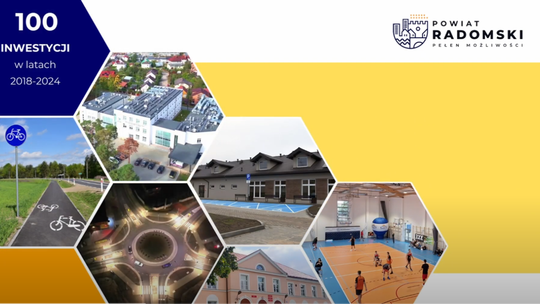 Podsumowanie inwestycji powiatu radomskiego