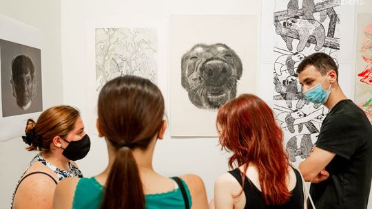 Podsumowanie pracy studentów wydziału sztuki UTH