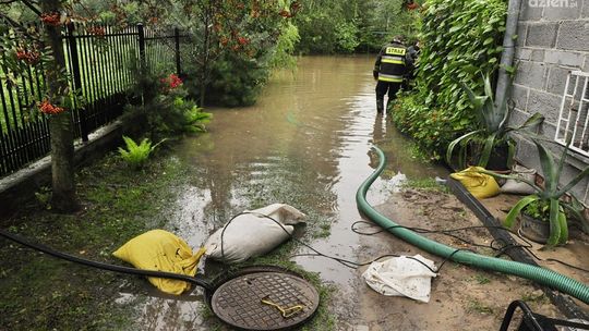 Podtopienia w Radomiu i okolicach