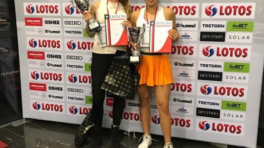 Podwójne srebro radomskiej tenisistki