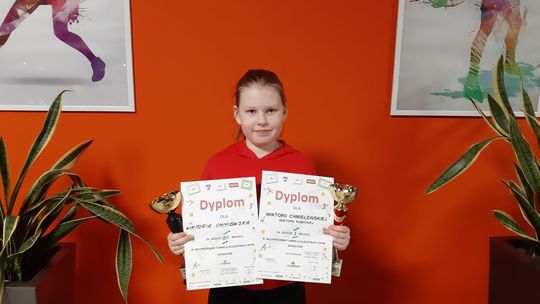 Podwójny sukces Wiktorii Chmielewskiej