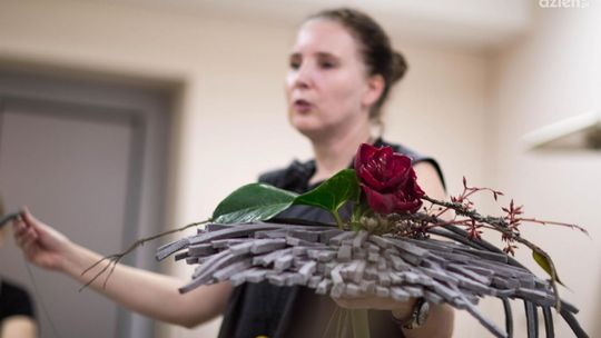 Pokaz florystyczny w Gromadzie