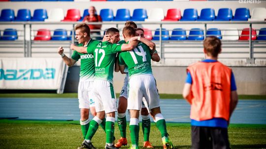 Pokaz gry Radomiaka! Sześć goli "Zielonych"