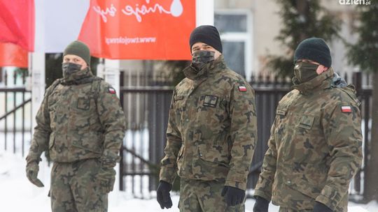 Polała się żołnierska krew. 6 MBOT opanowała radomskie „Krwiodawstwo”