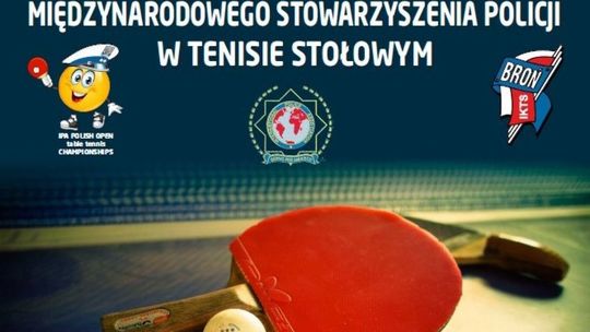 Policjanci grali w ping-ponga Policjanci grali w ping-ponga