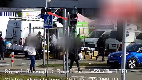 Policjanci nadzorowali przejścia dla pieszych