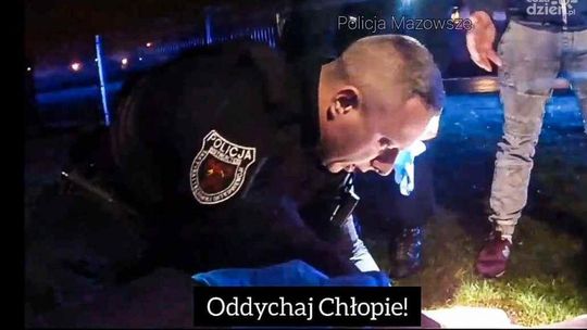 Policjanci uratowali samobójcę. Opublikowano film z interwencji!