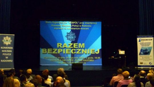 Policjanci w Resursie o bezpieczeństwie