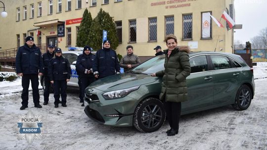 Policjanci z Wolanowa mają nowy nieoznakowany radiowóz